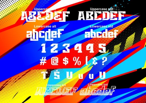 Vorg by Raws_unsleep — Slab Serif Font — thumbnail 3