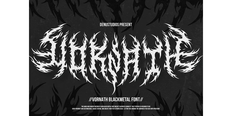Vornath Font by Denustudios by Denustudios — Blackletter Font
