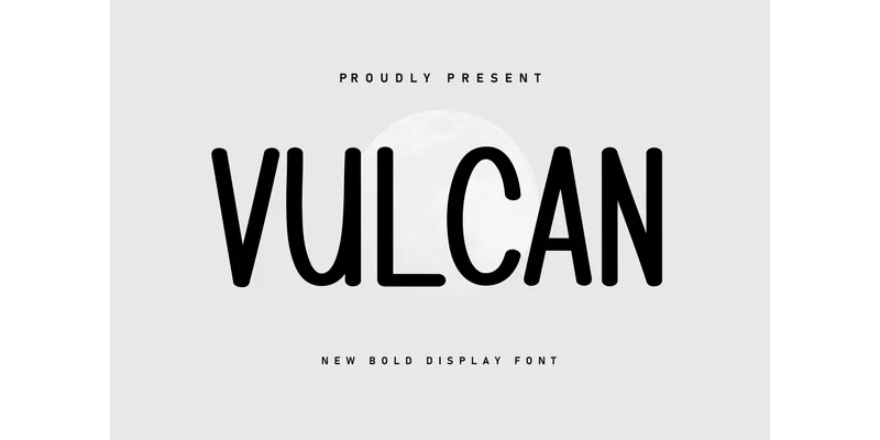 Vulcan Font by Berkah Shop — Display Font