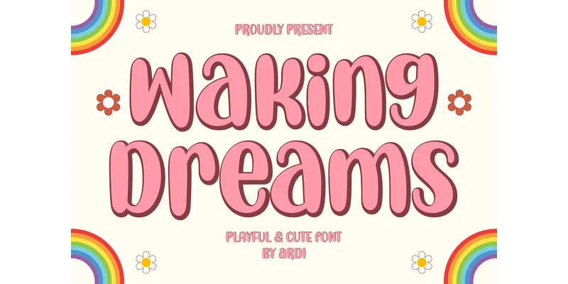 Waking Dreams Font by Ardi (7NTypes) — Display Font