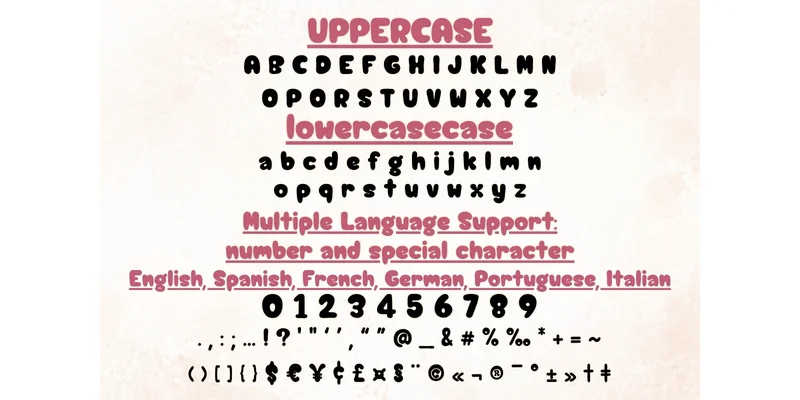Warm Retro Font by charmingbear59.design — Display Font — thumbnail 5