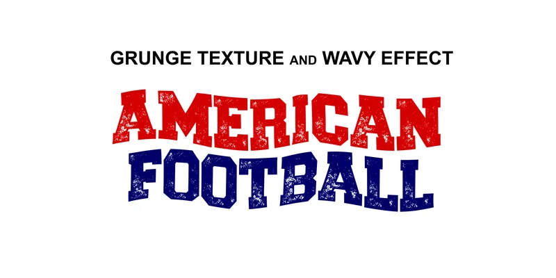Wave American Football Font by Infontree — Display Font — thumbnail 3