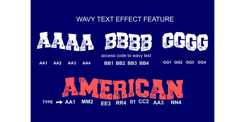 Wave American Football Font by Infontree — Display Font — thumbnail 6