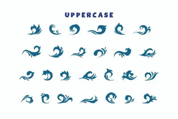 Waves by Eystore — Dingbats Font — thumbnail 2