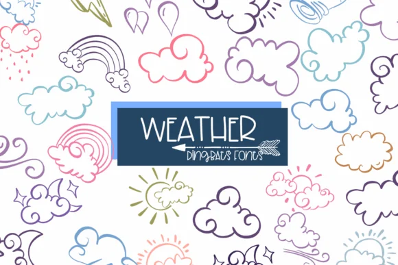 Weather by Sirinart — Dingbats Font