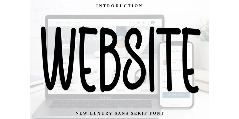 Website Font by Inermedia STUDIO — Display Font