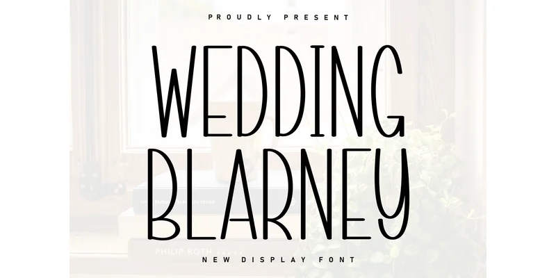 Wedding Blarney Font by ArtLine Design — Display Font