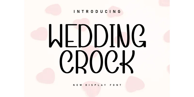 Wedding Crock Font by ArtLine Design — Display Font