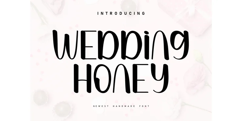 Wedding Honey Font by ArtLine Design — Display Font