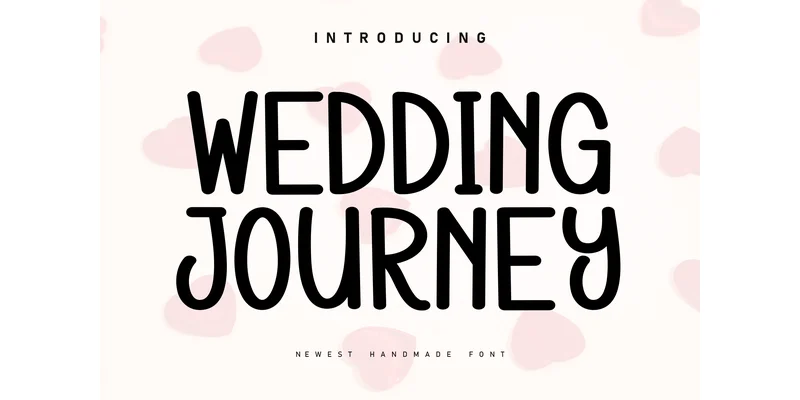 Wedding Journey Font by ArtLine Design — Display Font