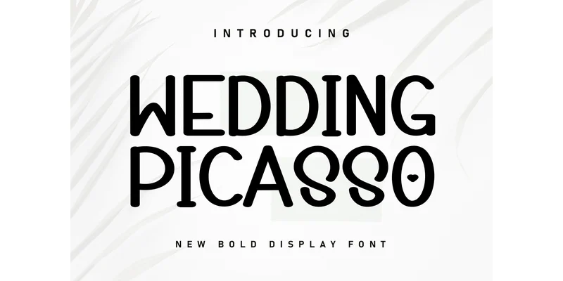 Wedding Picasso Font by ArtLine Design — Display Font