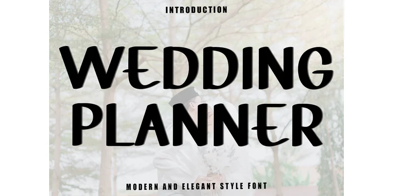 Wedding Planer Font by Inermedia STUDIO — Display Font