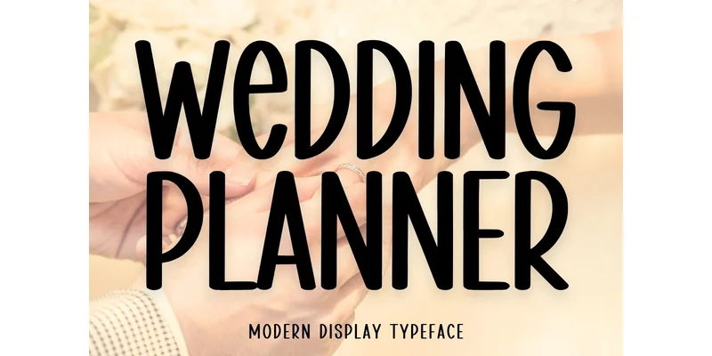Wedding Planner Font by Minimalist Eyes — Sans Serif Font