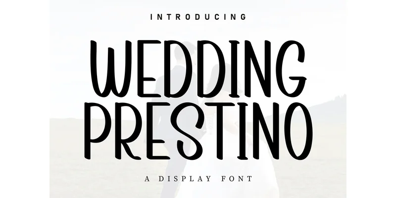 Wedding Prestino Font by ArtLine Design — Display Font