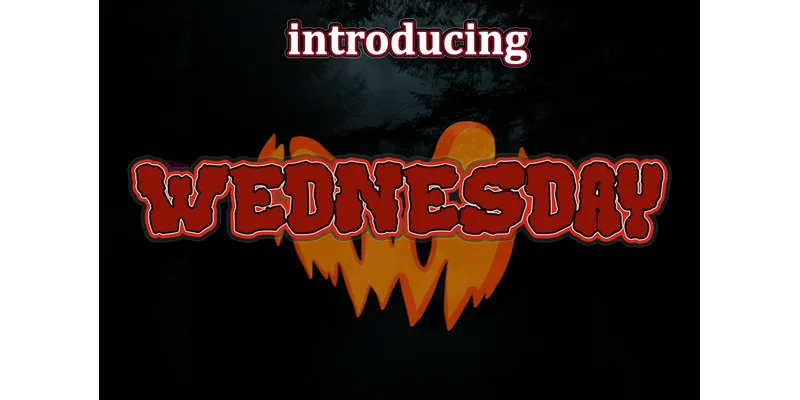 Wednesday Font by Dedi Art Studio by Dedi Art Studio — Blackletter Font