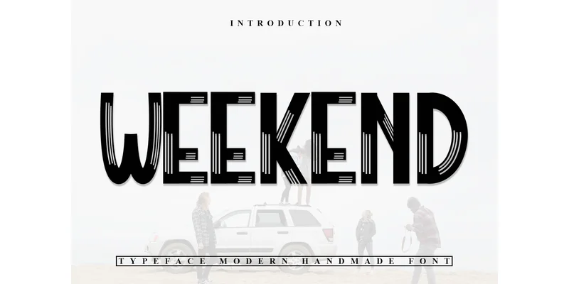 Weekend Font by Inermedia STUDIO — Display Font
