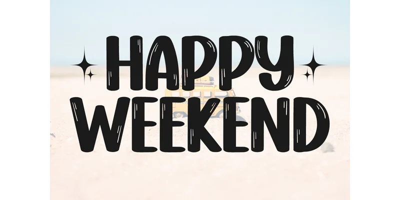 Weekend Holiday Font by Minimalist Eyes — Display Font — thumbnail 3