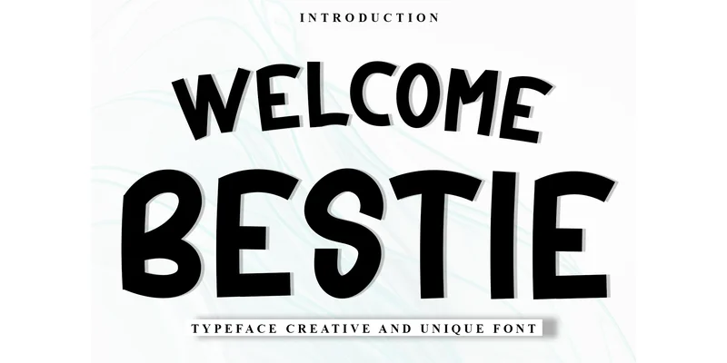 Welcome Bestie Font by PiPi Creative — Display Font