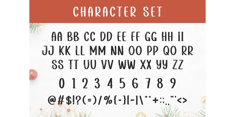 Welcome Christmas Font by Minimalist Eyes — Display Font — thumbnail 6