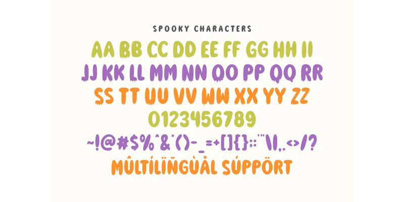 Welcome Spooky Font by SiapGraph — Display Font — thumbnail 2