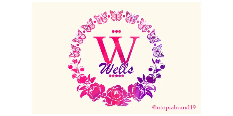 Wells Monogram Font by utopiabrand19 by utopiabrand19 — Decorative Font