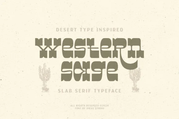 Western Sage by Dikas Studio — Slab Serif Font