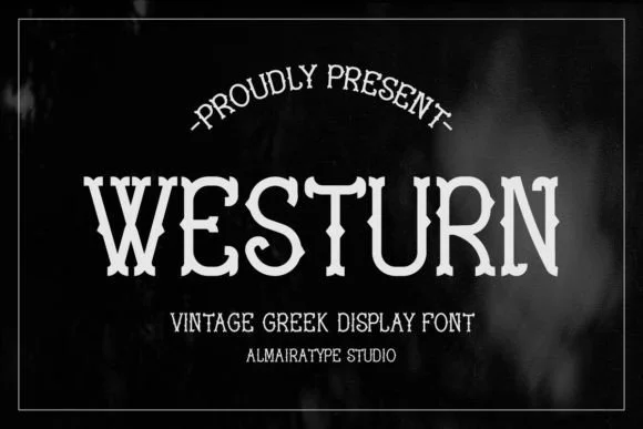 Westurn by Almairatype Studio — Slab Serif Font