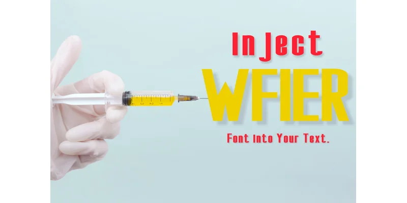 Wfier Font by mhd.usman00 — Display Font — thumbnail 2