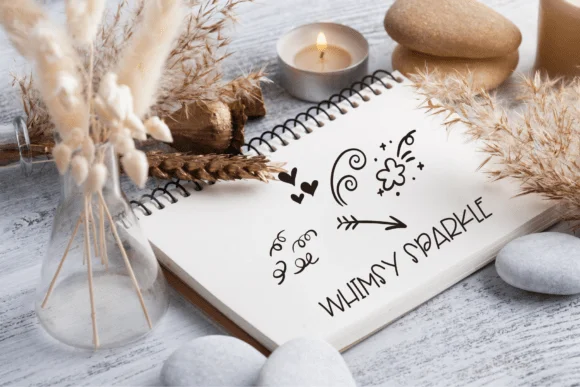Whimsy Sparkle by Sirinart — Dingbats Font — thumbnail 6