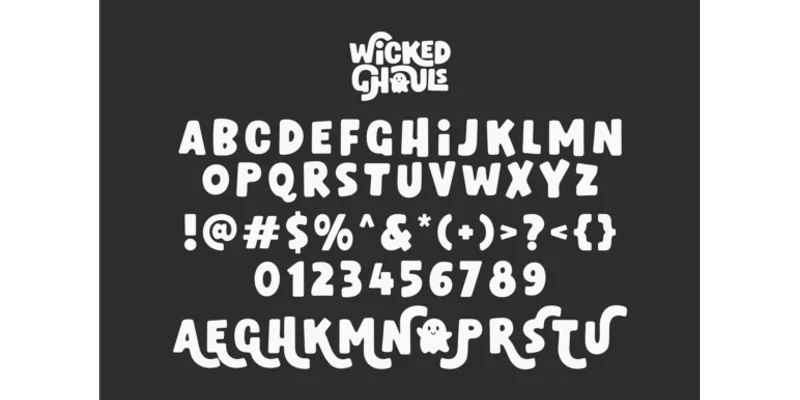 Wicked Ghouls Font by Keithzo (7NTypes) — Display Font — thumbnail 8