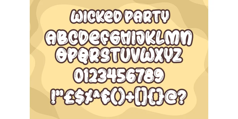 Wicked Party Font by Typefar — Display Font — thumbnail 3
