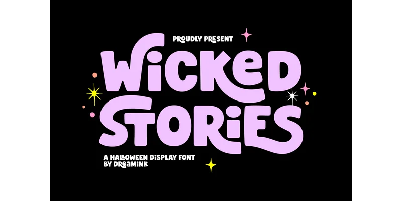 Wicked Stories Font by Dreamink (7ntypes) — Display Font