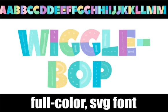 Wigglebop by Illustration Ink — Color Fonts Font
