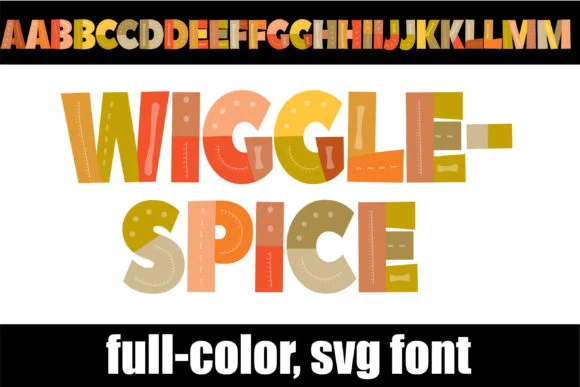 Wigglespice by Illustration Ink — Color Fonts Font