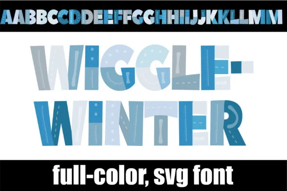 Wigglewinter by Illustration Ink — Color Fonts Font