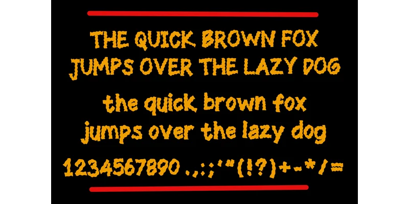 Wiggly Wavy Font by MVMET — Display Font — thumbnail 4