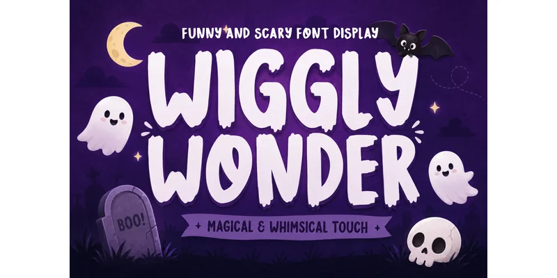 Wiggly Wonder Font by anamalmusyaffaCreative — Display Font
