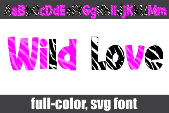 Wild Love by Illustration Ink — Color Fonts Font
