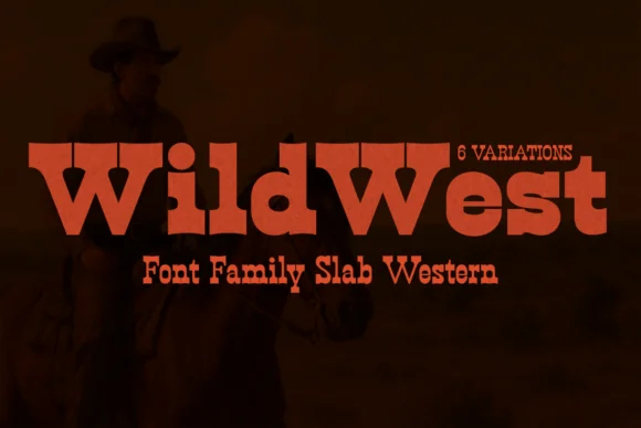 Wild West by Artisans — Slab Serif Font