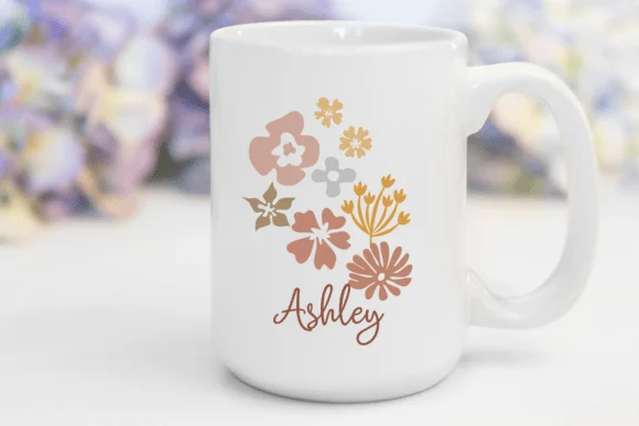 Wildflowers Boho by Pui Art — Dingbats Font — thumbnail 3