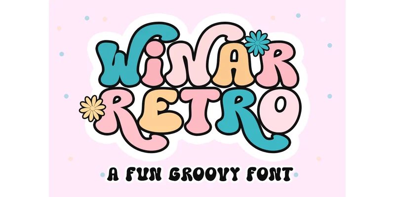 Winar Retro Font by IM Studio — Display Font