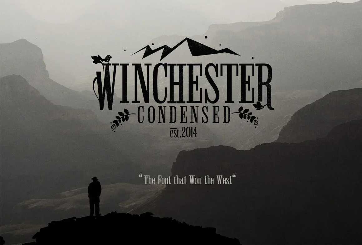 Winchester Condensed by DesignSomething — Slab Serif Font