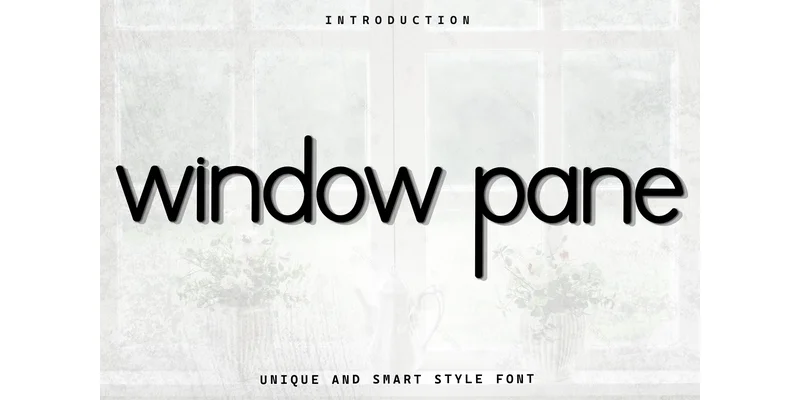 Window Pane Font by FreshTypeINK by FreshTypeINK — Sans Serif Font