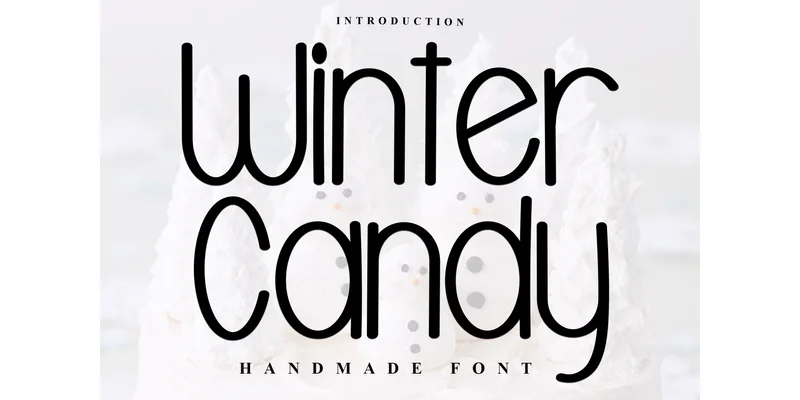 Winter Candy Font by PiPi Creative — Display Font