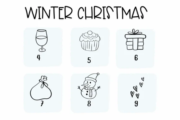 Winter Christmas by Sirinart — Dingbats Font — thumbnail 4