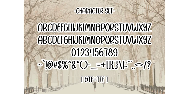 Winter Elegance Font by SiapGraph — Sans Serif Font — thumbnail 3