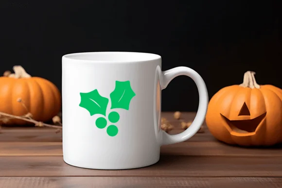 Winter Flower Leaf by Ketsarin — Dingbats Font — thumbnail 7
