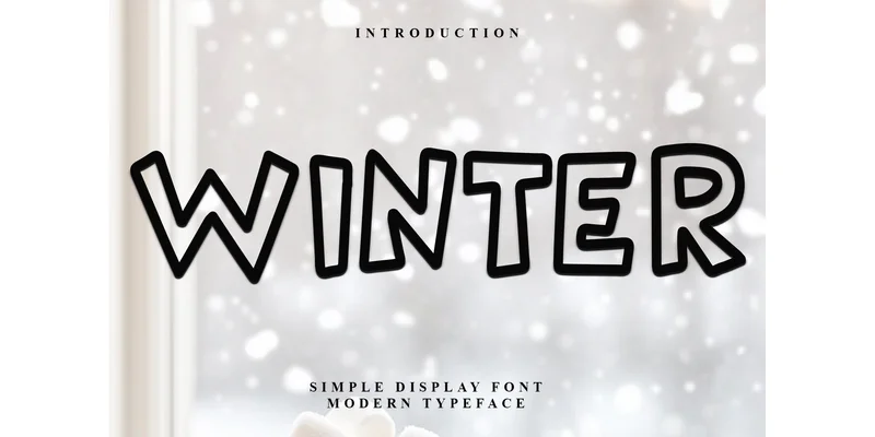Winter Font by Inermedia STUDIO — Display Font