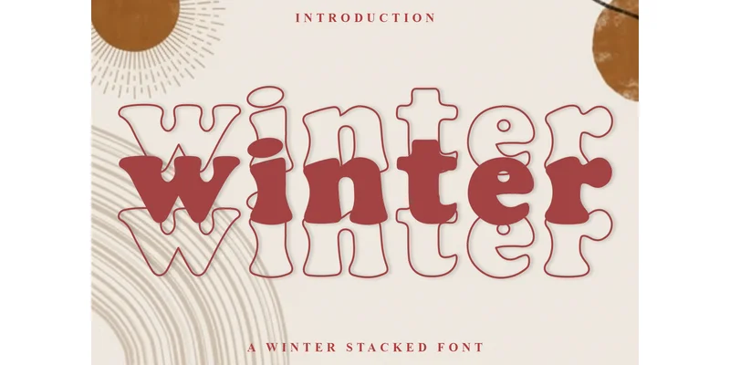 Winter Font by PiPi Creative — Display Font