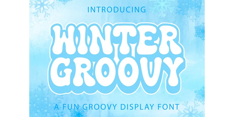Winter Groovy Font by Densu Creative — Display Font